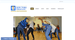 Desktop Screenshot of newyorkthespians.org